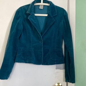 Velvet dress jacket